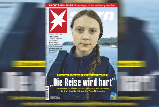 Exklusiv im „Stern“: Die Reise wird hart – Greta geht baden