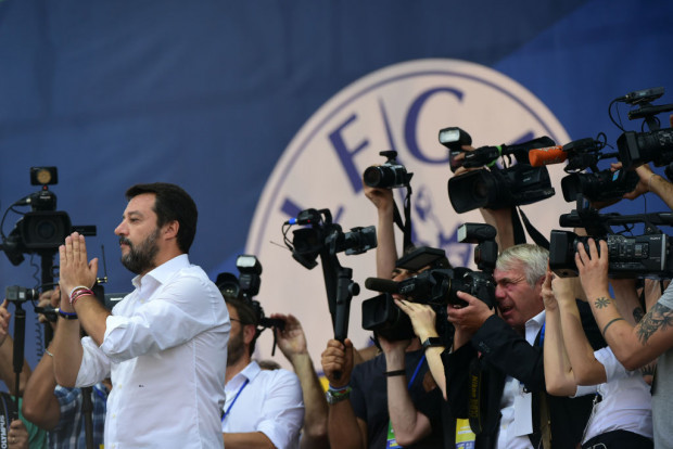 Matteo Salvini auch vor Wahlen in der Emilia-Romagna