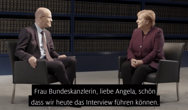 Brinkhaus interviewt Merkel: Auf ins Zeitalter nach GEZ (Rundfunksteuer)