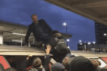 Londoner Pendlern reicht’s: Prügel für Klima-Aktivisten