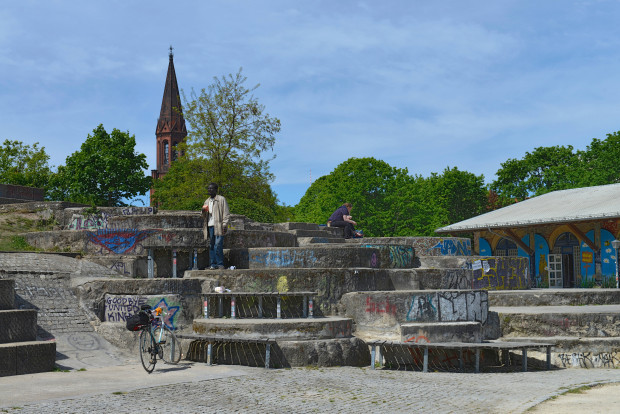 Kreuzberg surreal: Görli unseres Missvergnügens