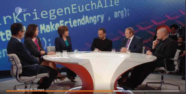 Bei Illner: Hetz‘ as hetz‘ can