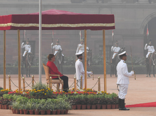 Merkel in Indien: „Mamarani“