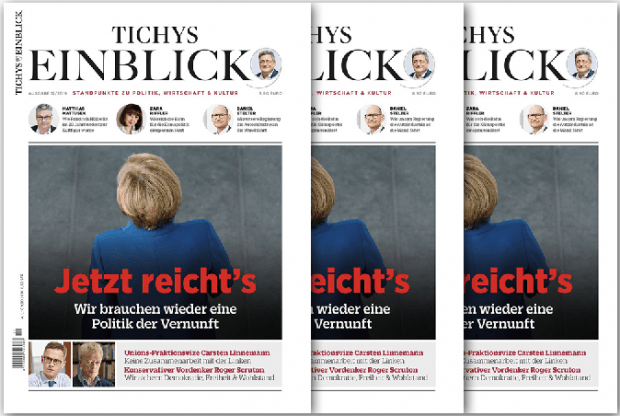 Tichys Einblick 12-2019: Jetzt reicht’s!