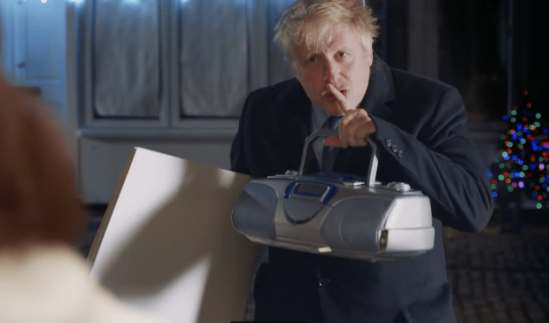 Johnson: Wahlwerbespot mit Humor