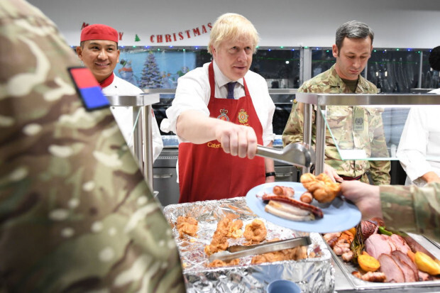 Boris Johnson: Weihnachtsbotschaft in Estland