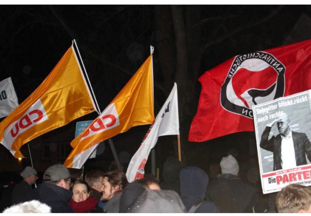 CDU und Antifa: Seite an Seite in Salzgitter