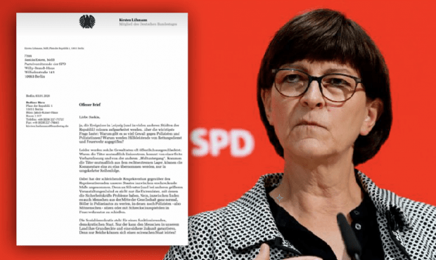 SPD-Chefin Esken relativiert linke Gewalt in Leipzig