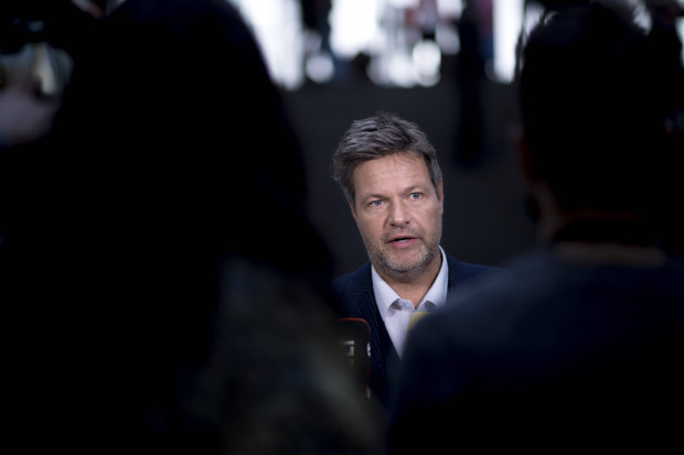 Robert Habeck in Washington runtergestuft