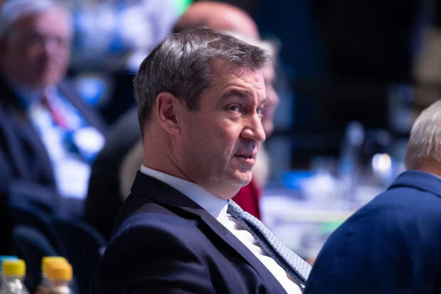 Söder will mit den Grünen um das Kanzleramt kämpfen