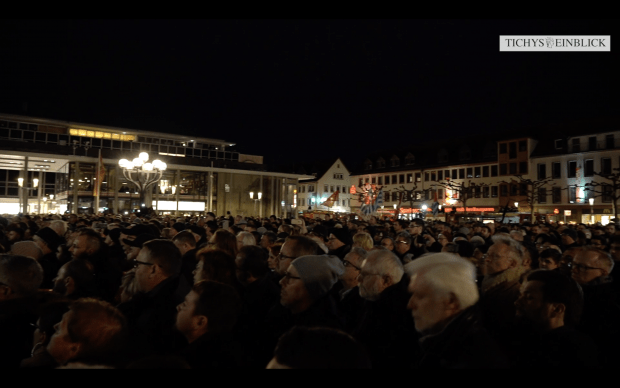 Trauerkundgebung in Hanau