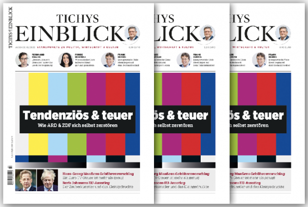 Tichys Einblick 03-2020: ARD und ZDF – Tendenziös & teuer