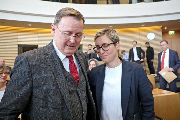 Sensation in Thüringen: Dunkelrotrotgrün ist abgewählt