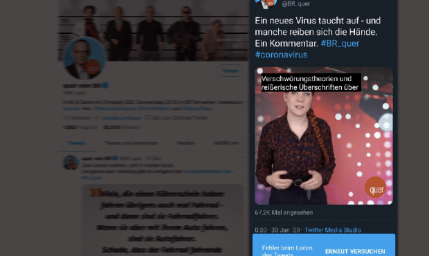 ARD-Sender verbreitet erst Fake – löscht das peinliche Video und dreht es dann um