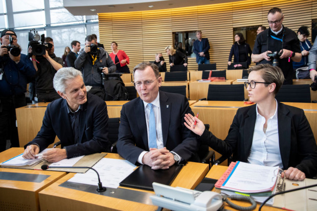 Bodo Ramelow im dritten Wahlgang zum Ministerpräsidenten gewählt