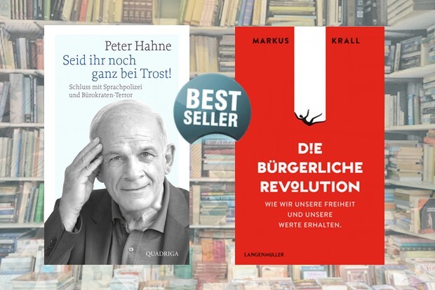 Peter Hahne und Markus Krall führen die Sachbuch Bestsellerliste an