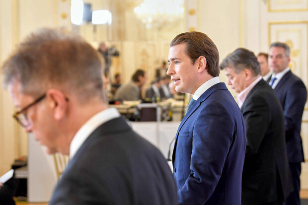 Kanzler Kurz mit der nächsten Corona-Stufe: Mund-und-Nasen-Schutz