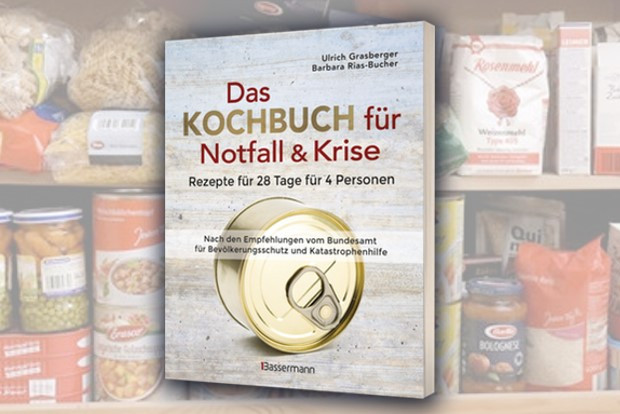 Solider Notvorrat zur Versorgung der Familie in Krisenzeiten