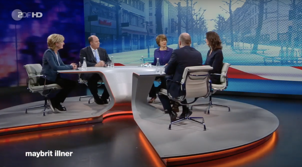 Bei Illner: Masken? Sind aus. Tests: Hamwa nicht.