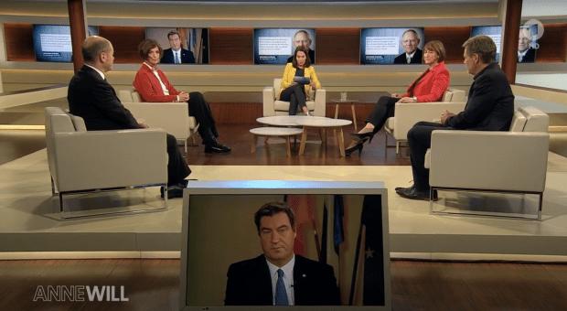 Bei Anne Will: Söder spielt den Habeck