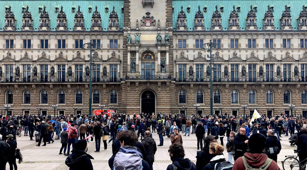 So waren die Demos in Hamburg am 16. Mai 2020
