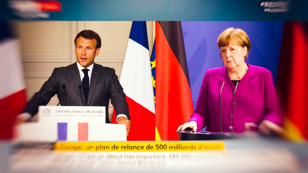 Macron triumphiert und Merkel führt den deutschen Steuerzahler zur Kasse
