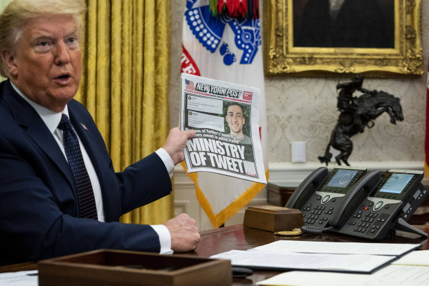 Donald Trump gegen Social Media: Erlebt Twitter jetzt sein Waterloo?