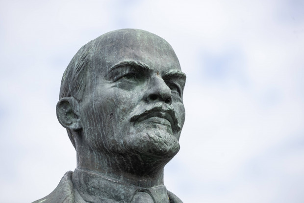 Erste Lenin-Statue in Westdeutschland