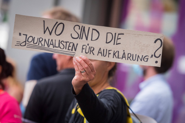 Was Leser, die dabei waren, über die Berlin-Demo schreiben