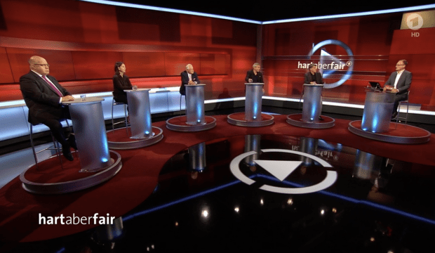 Schwarz-grün bei Hart aber fair: Annalena Baerbock und Peter Altmaier über Nordstream-2