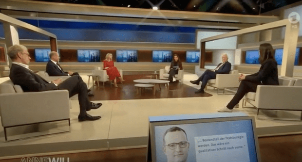 Bei Anne Will wurde zur Corona-Politik mehr gelächelt als geklärt