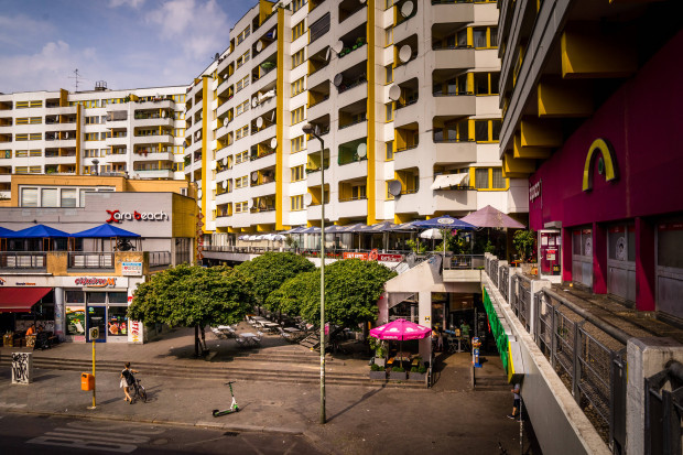 Die Steigerung von Berlin ist der grün-dunkelrote Bezirk Friedrichshain-Kreuzberg