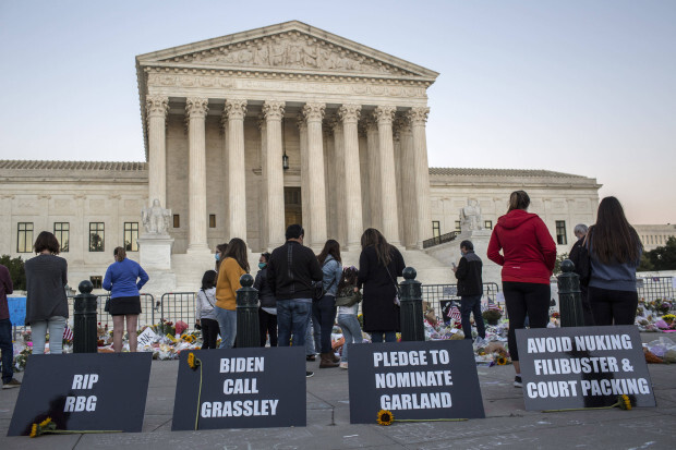 Nach Ginsburgs Tod: Das Rennen um den US-Supreme-Court ist eröffnet