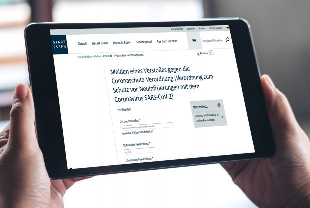 Corona: Die Stadt Essen macht das Denunzieren leicht