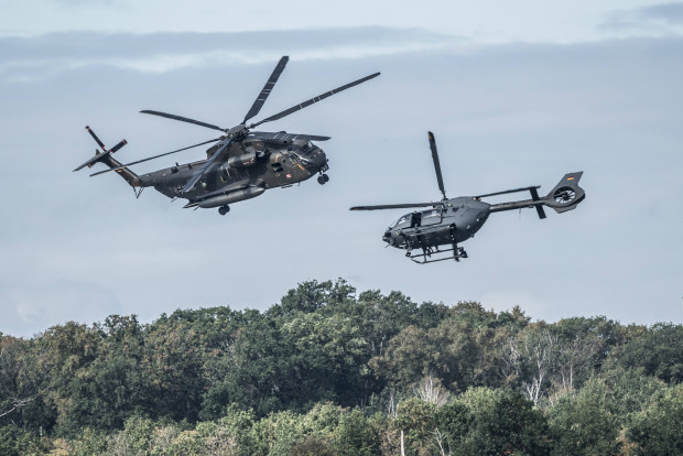 Sauber versemmelt: Ersatz der Hubschrauber CH-53