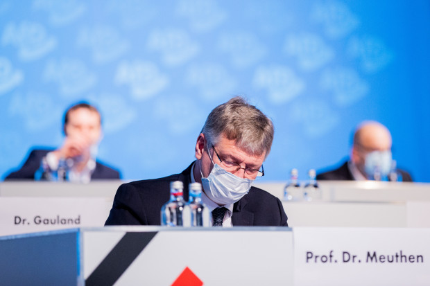 AfD-Parteitag: Meuthen gewinnt Richtungsstreit