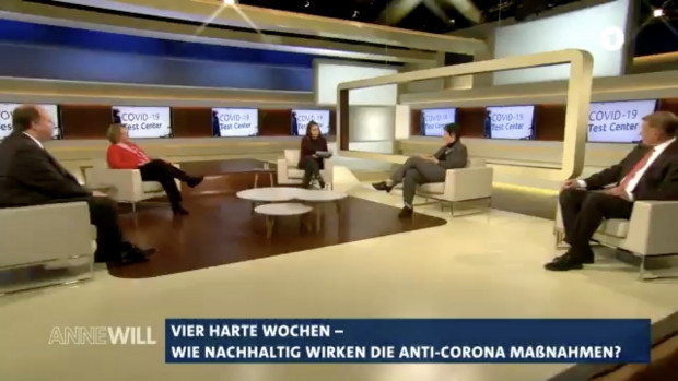 Anne Will: Markus Söder schaltet ab, bevor die verstimmte Jazz-Trompete laut wird