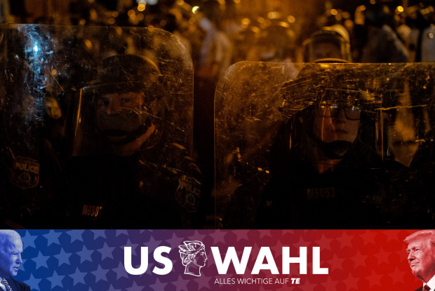 Linke Krawalle im Swing State Pennsylvania