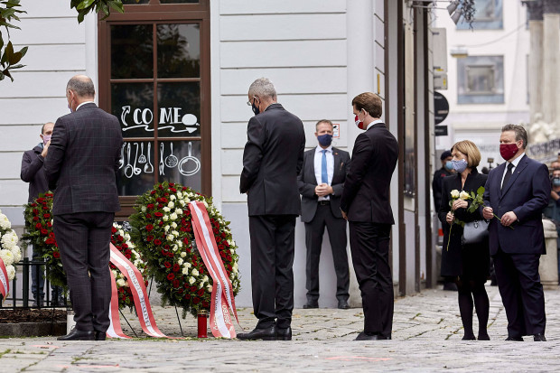 Zusammenstehen in Europa gegen den Islamismus