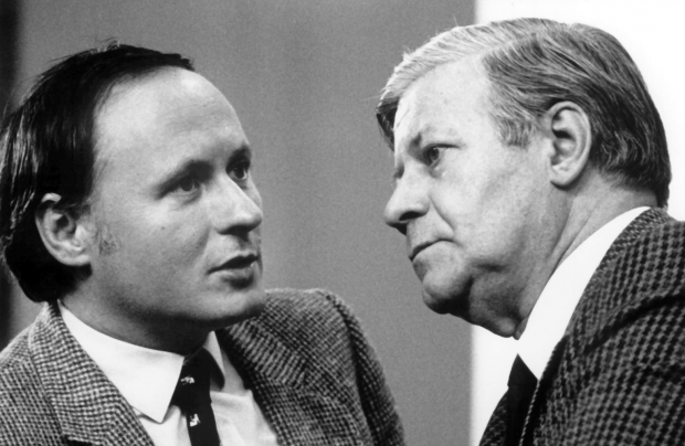 Helmut Schmidt –  und Lafontaine, der mit dem Osten immer nur spielte