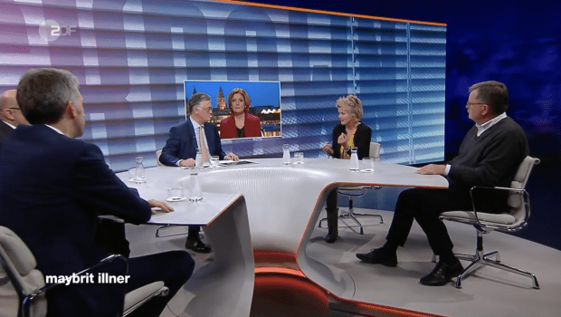 Bei Illner ohne Illner: Mein Freund Virus spricht zu uns