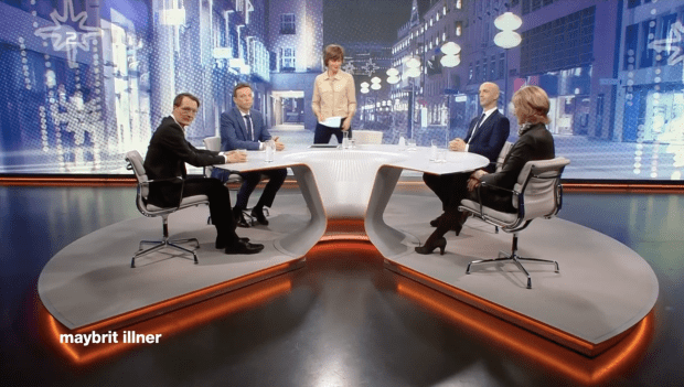 Bei Illner darf Lauterbach böllern