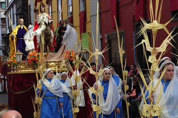 Jesus stirbt in San Cristóbal de la Laguna