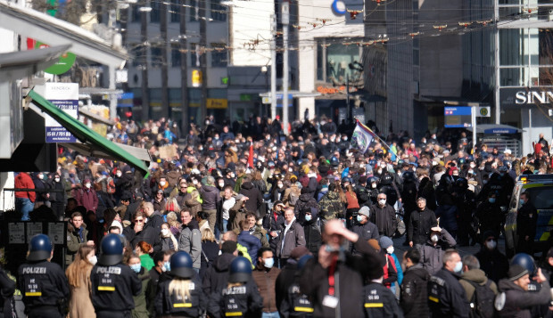 “Randale-Mob”: Medien framen Kasseler Demo zum Gewalt-Protest