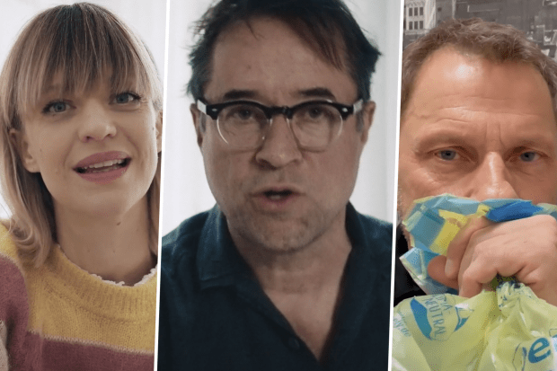 „Alles dicht machen!“: Schauspieler proben satirischen Aufstand gegen die Corona-Politik