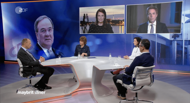 Söder the Frauenheld und Laschet, der neue Helmut Kohl – bei Illner buckeln Doro Bär und Merz um die Wette