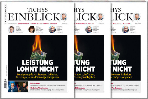 Tichys Einblick 07-2021: Leistung lohnt nicht