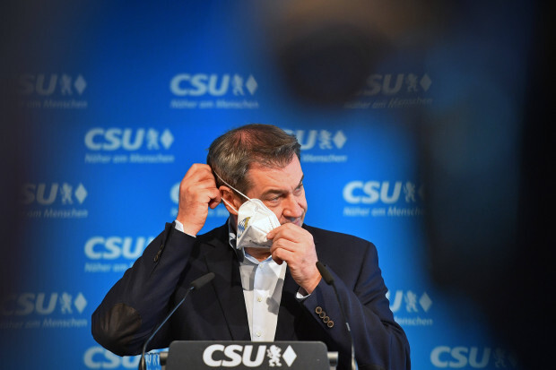 CSU fällt in Umfragen auf Rekordtief: Söder, der Scheinriese