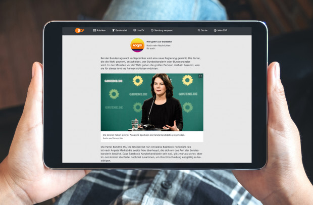 ZDF korrigiert Beitrag zu Annalena Baerbock