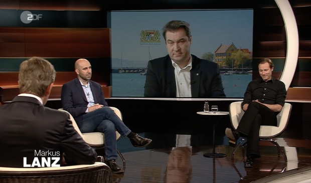Zunehmend ergrünter Söder bei Lanz: „Eine Programmatik zurück zu den Quellen bringt nichts“